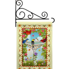 Garden Flag Birds GS105037 03