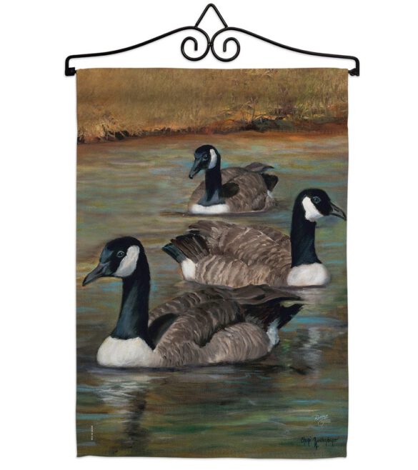 Geese - Birds Garden Friends Vertical Impressions Decorative Flags HG105049 Made In USA - Image 7