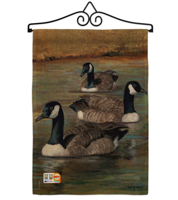 Geese - Birds Garden Friends Vertical Impressions Decorative Flags HG105049 Made In USA - Image 10