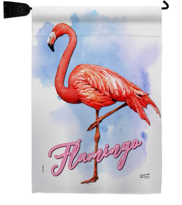 Flamingo - Birds Garden Friends Vertical Impressions Decorative Flags HG137342 Made In USA - Image 21