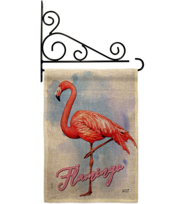 Flamingo - Birds Garden Friends Vertical Impressions Decorative Flags HG137342 Made In USA - Image 18