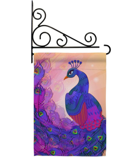 Beautiful Peafowl - Birds Garden Friends Vertical Impressions Decorative Flags HG192123 Made In USA - Image 11