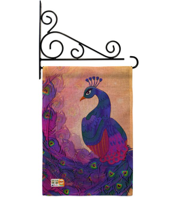 Beautiful Peafowl - Birds Garden Friends Vertical Impressions Decorative Flags HG192123 Made In USA - Image 12