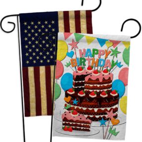 Garden Flag Birthday GP120259AA