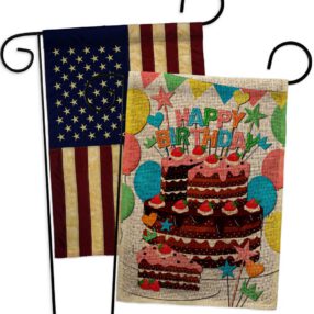 Garden Flag Birthday GP120259AA B