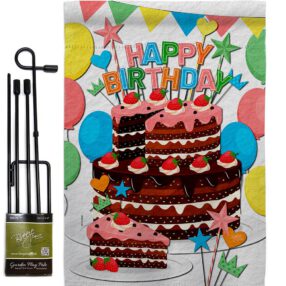 Garden Flag Birthday GS120259