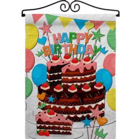 Garden Flag Birthday GS120259 02