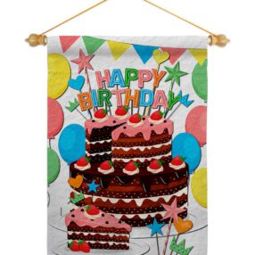 Garden Flag Birthday GS120259 05