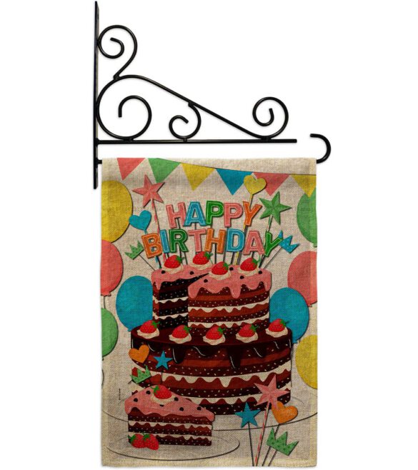 Birthday Wish - Party Celebration Special Occasion Vertical Impressions Decorative Flags HG120259 Made In USA - Image 38
