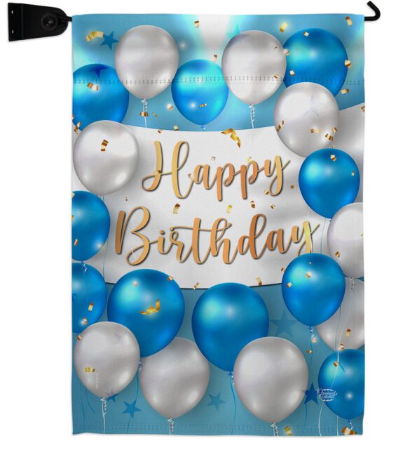 Birthday Balloons - Party Celebration Special Occasion Vertical Impressions Decorative Flags HG190055 Made In USA - Image 18