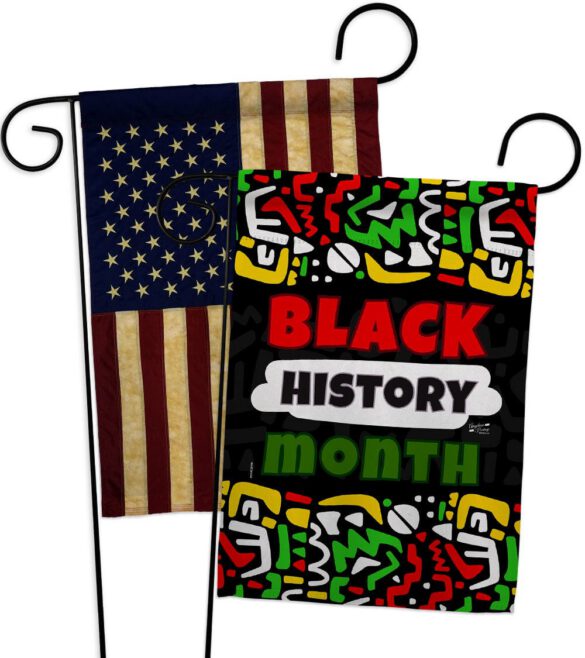 Celebrate Black History - Support Inspirational Vertical Impressions Decorative Flags HG130311 Made In USA - Image 7