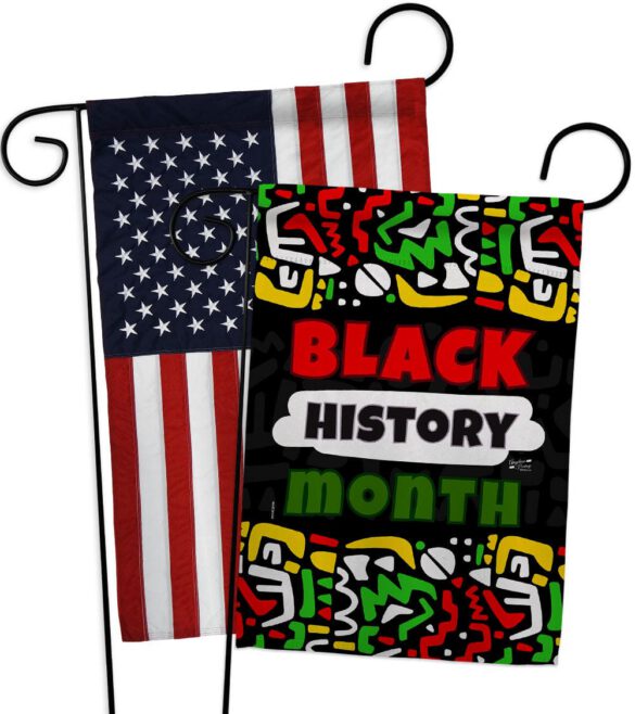 Celebrate Black History - Support Inspirational Vertical Impressions Decorative Flags HG130311 Made In USA - Image 9