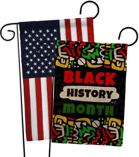 Celebrate Black History - Support Inspirational Vertical Impressions Decorative Flags HG130311 Made In USA - Image 30