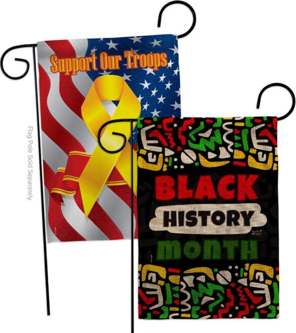 Celebrate Black History - Support Inspirational Vertical Impressions Decorative Flags HG130311 Made In USA - Image 34