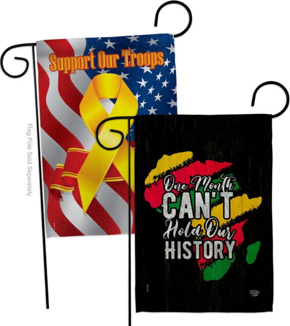 Hold Our History - Support Inspirational Vertical Impressions Decorative Flags HG190069 Made In USA - Image 13