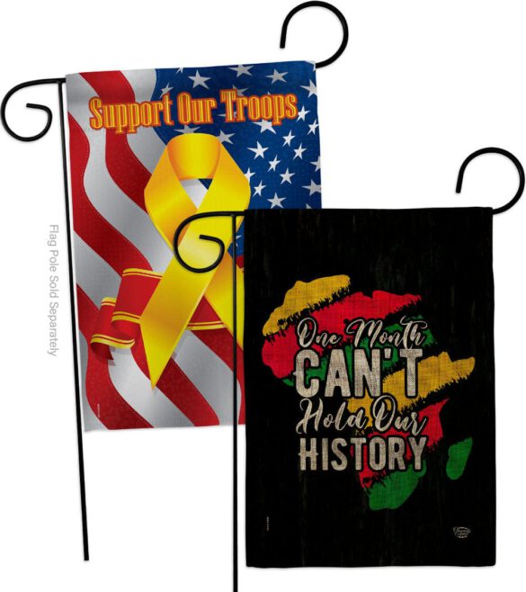 Hold Our History - Support Inspirational Vertical Impressions Decorative Flags HG190069 Made In USA - Image 34