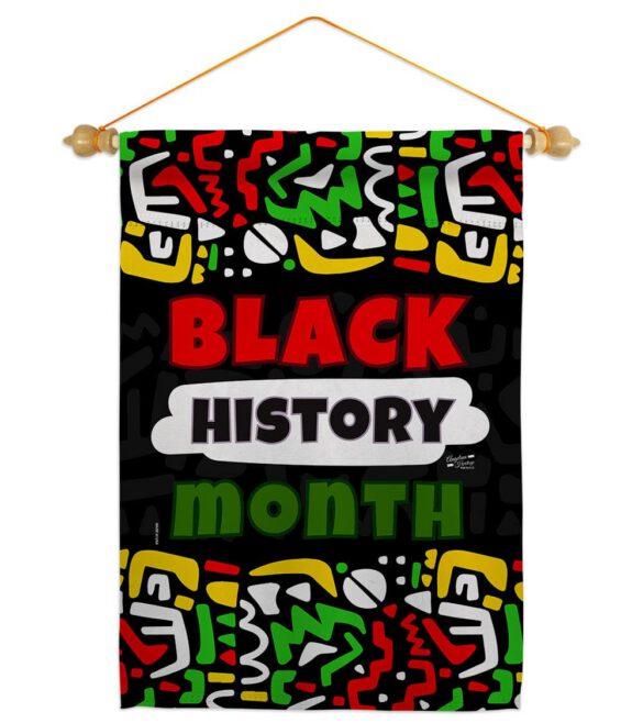 Celebrate Black History - Support Inspirational Vertical Impressions Decorative Flags HG130311 Made In USA - Image 19
