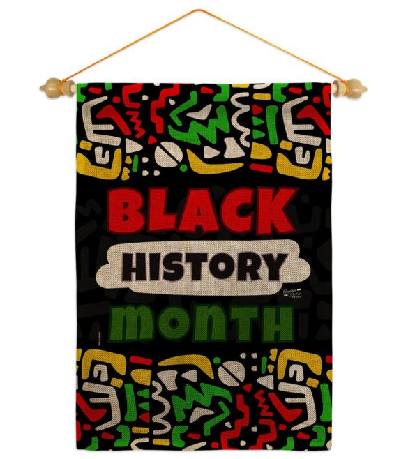Celebrate Black History - Support Inspirational Vertical Impressions Decorative Flags HG130311 Made In USA - Image 40