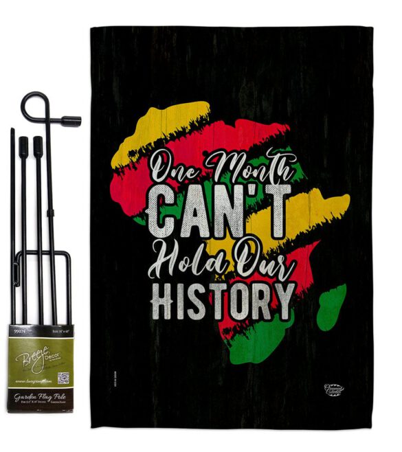 Hold Our History - Support Inspirational Vertical Impressions Decorative Flags HG190069 Made In USA - Image 4