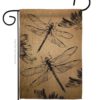 Dragonfly - Bugs & Frogs Garden Friends Vertical Impressions Decorative Flags HG104001 Made In USA