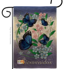 Garden Flag Bugs Frogs G104073 B
