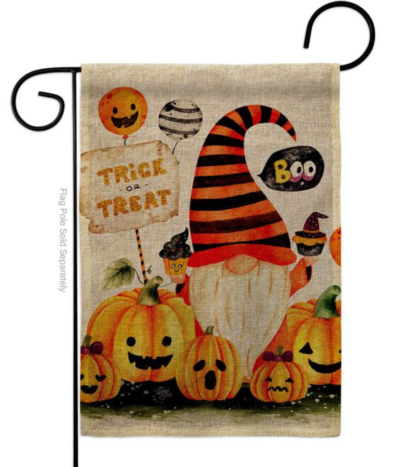 Boo Gnome - Bugs & Frogs Garden Friends Vertical Impressions Decorative Flags HG104145 Made In USA - Image 13