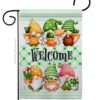 Cactus Gnome - Bugs & Frogs Garden Friends Vertical Impressions Decorative Flags HG104153 Made In USA