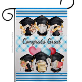 Grad Gnome - Bugs & Frogs Garden Friends Vertical Impressions Decorative Flags HG104158 Made In USA