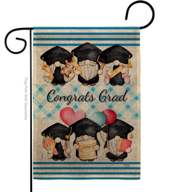 Grad Gnome - Bugs & Frogs Garden Friends Vertical Impressions Decorative Flags HG104158 Made In USA - Image 13