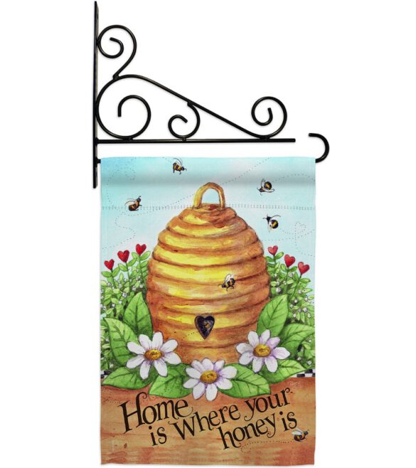 Bee Hive Home - Bugs & Frogs Garden Friends Vertical Impressions Decorative Flags HG104083 Made In USA - Image 11