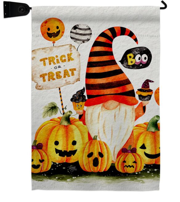 Boo Gnome - Bugs & Frogs Garden Friends Vertical Impressions Decorative Flags HG104145 Made In USA - Image 9