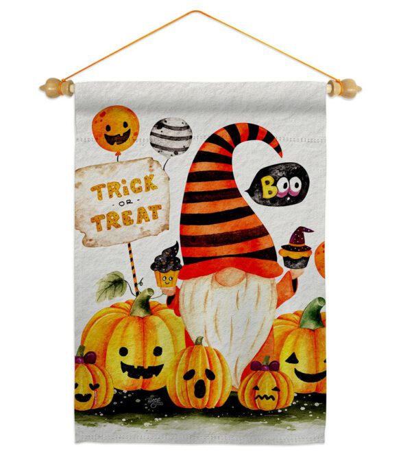 Boo Gnome - Bugs & Frogs Garden Friends Vertical Impressions Decorative Flags HG104145 Made In USA - Image 10
