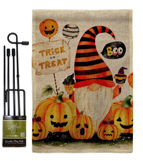 Boo Gnome - Bugs & Frogs Garden Friends Vertical Impressions Decorative Flags HG104145 Made In USA - Image 16