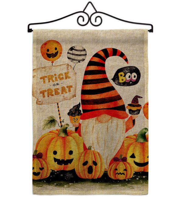 Boo Gnome - Bugs & Frogs Garden Friends Vertical Impressions Decorative Flags HG104145 Made In USA - Image 19
