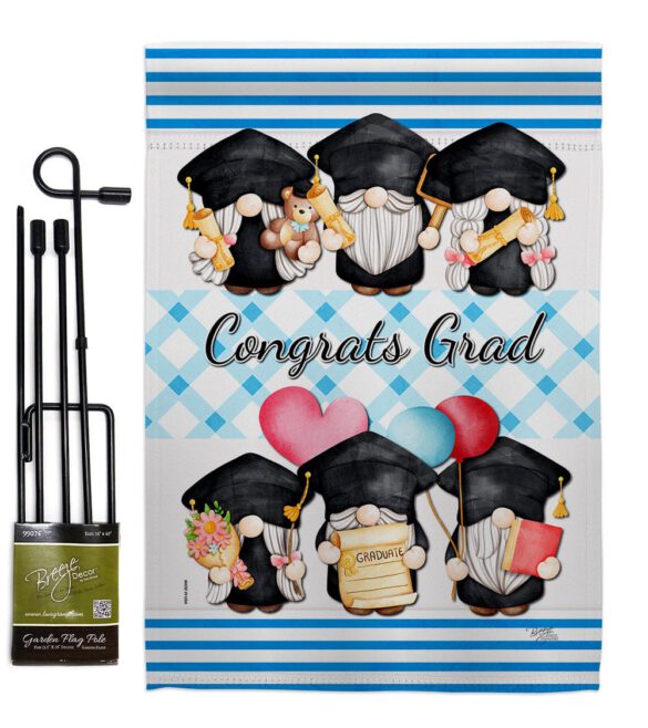 Grad Gnome - Bugs & Frogs Garden Friends Vertical Impressions Decorative Flags HG104158 Made In USA - Image 4