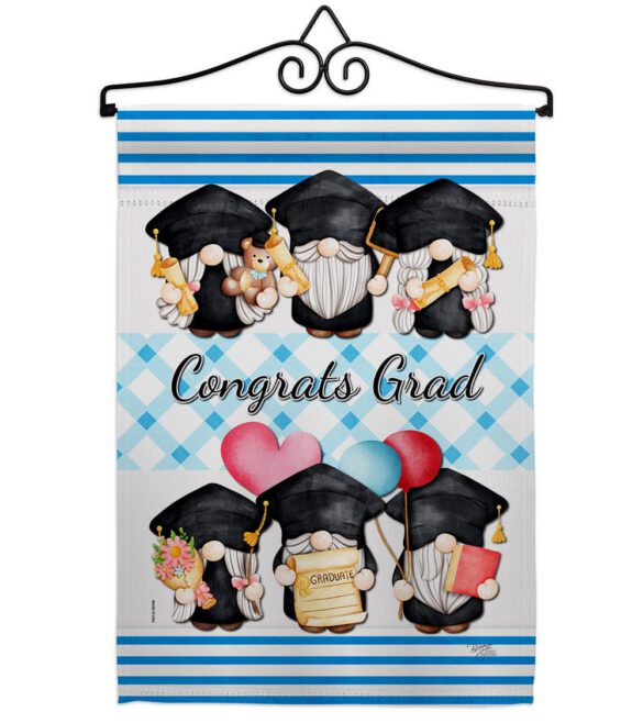 Grad Gnome - Bugs & Frogs Garden Friends Vertical Impressions Decorative Flags HG104158 Made In USA - Image 7