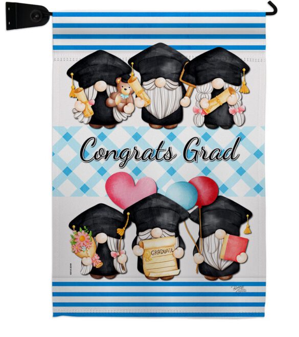 Grad Gnome - Bugs & Frogs Garden Friends Vertical Impressions Decorative Flags HG104158 Made In USA - Image 9