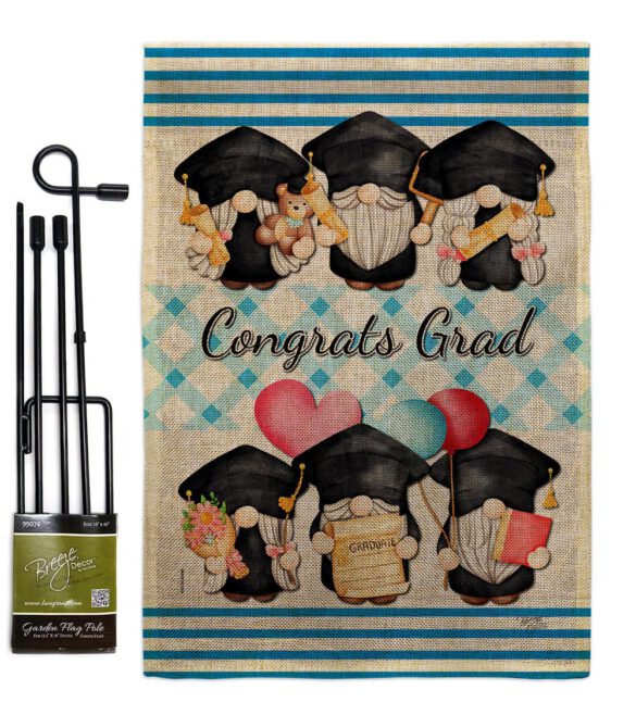Grad Gnome - Bugs & Frogs Garden Friends Vertical Impressions Decorative Flags HG104158 Made In USA - Image 16