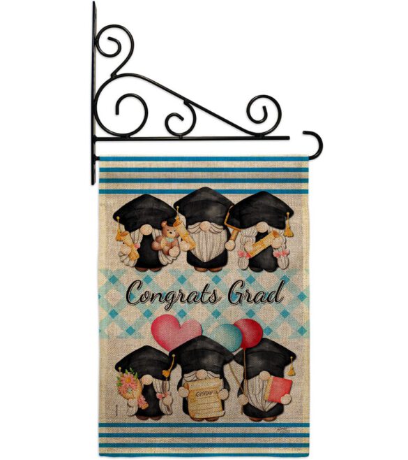 Grad Gnome - Bugs & Frogs Garden Friends Vertical Impressions Decorative Flags HG104158 Made In USA - Image 20
