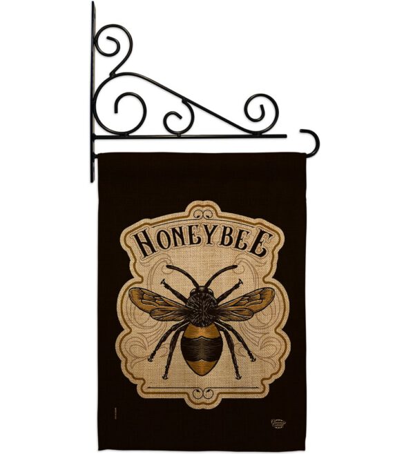 Bee - Bugs & Frogs Garden Friends Vertical Impressions Decorative Flags HG192302 Made In USA - Image 8
