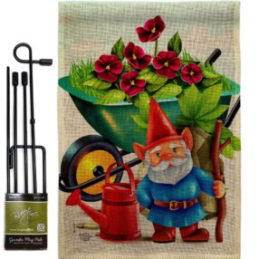 Garden Flag Bugs Frogs GS192457 B