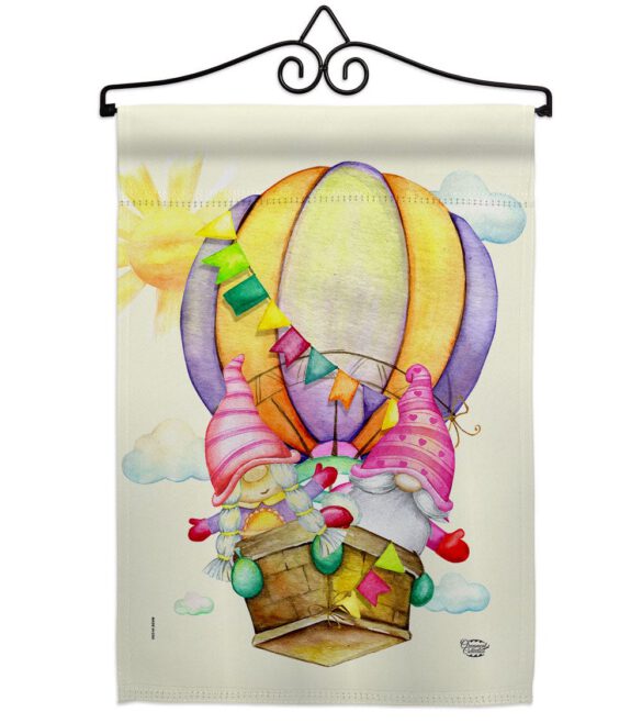 Gnomes Balloon - Bugs & Frogs Garden Friends Vertical Impressions Decorative Flags HG192660 Made In USA - Image 7