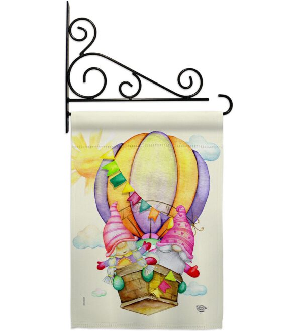 Gnomes Balloon - Bugs & Frogs Garden Friends Vertical Impressions Decorative Flags HG192660 Made In USA - Image 8