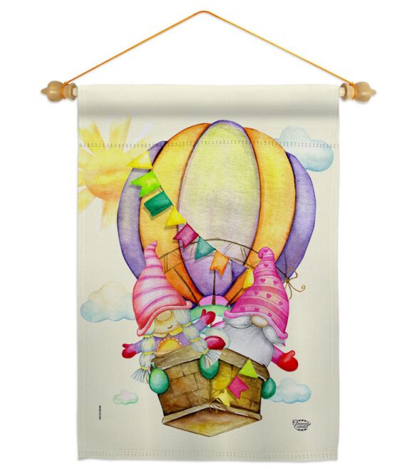 Gnomes Balloon - Bugs & Frogs Garden Friends Vertical Impressions Decorative Flags HG192660 Made In USA - Image 10