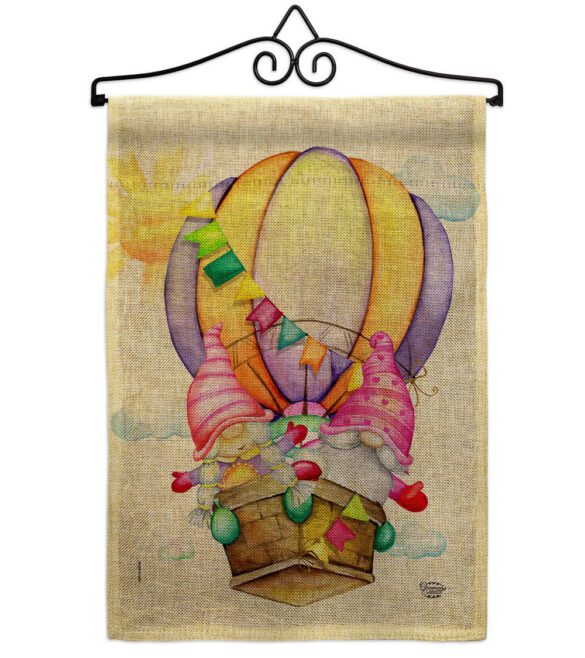 Gnomes Balloon - Bugs & Frogs Garden Friends Vertical Impressions Decorative Flags HG192660 Made In USA - Image 19