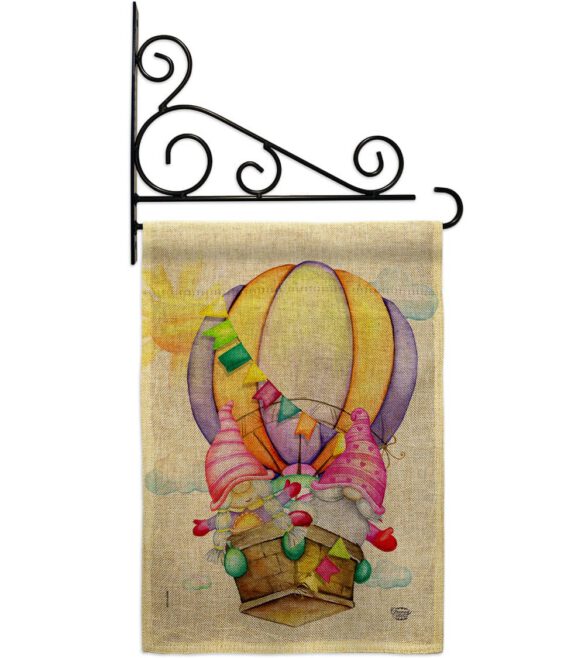 Gnomes Balloon - Bugs & Frogs Garden Friends Vertical Impressions Decorative Flags HG192660 Made In USA - Image 20