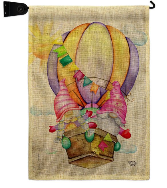 Gnomes Balloon - Bugs & Frogs Garden Friends Vertical Impressions Decorative Flags HG192660 Made In USA - Image 21