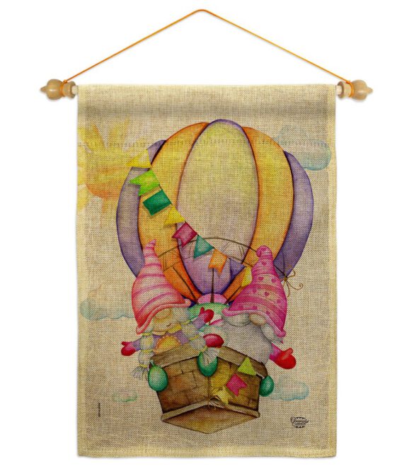 Gnomes Balloon - Bugs & Frogs Garden Friends Vertical Impressions Decorative Flags HG192660 Made In USA - Image 22