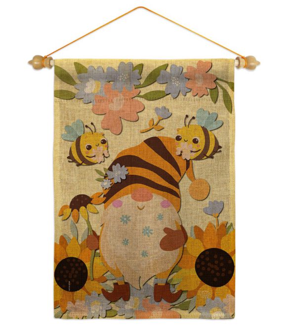 Blooming Gnome - Bugs & Frogs Garden Friends Vertical Impressions Decorative Flags HG192669 Made In USA - Image 22