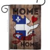 Canada Provinces Quebec Home Sweet Home - Canada Provinces Flags of the World Vertical Impressions Decorative Flags HG191173 Made In USA